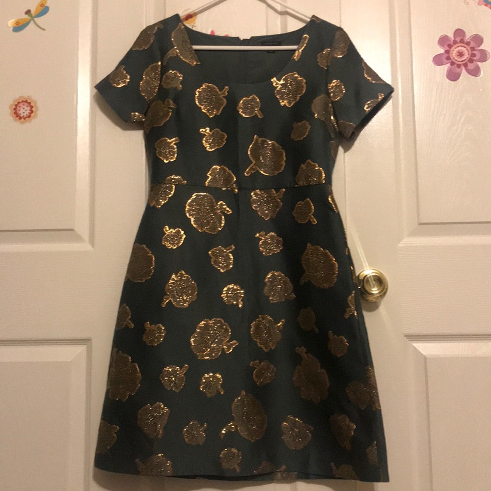 Ann Taylor Woman’S Floral Full-Length Dress